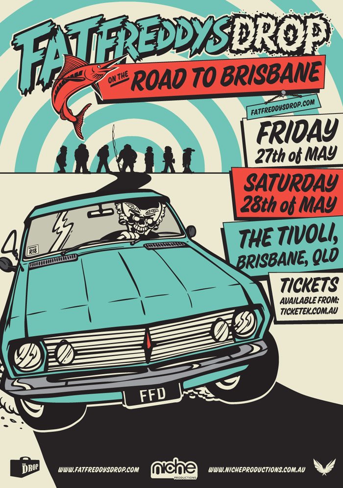 Fat Freddy's Drop Flyer
